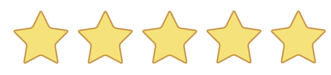 Icon of five stars